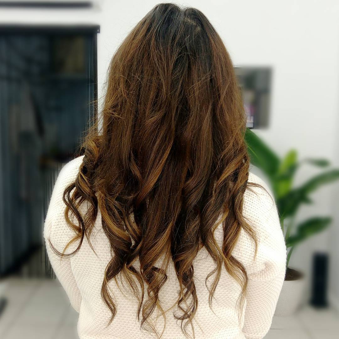 22 Inch Full Volume (I Tip) Hair Extensions #4 Brown