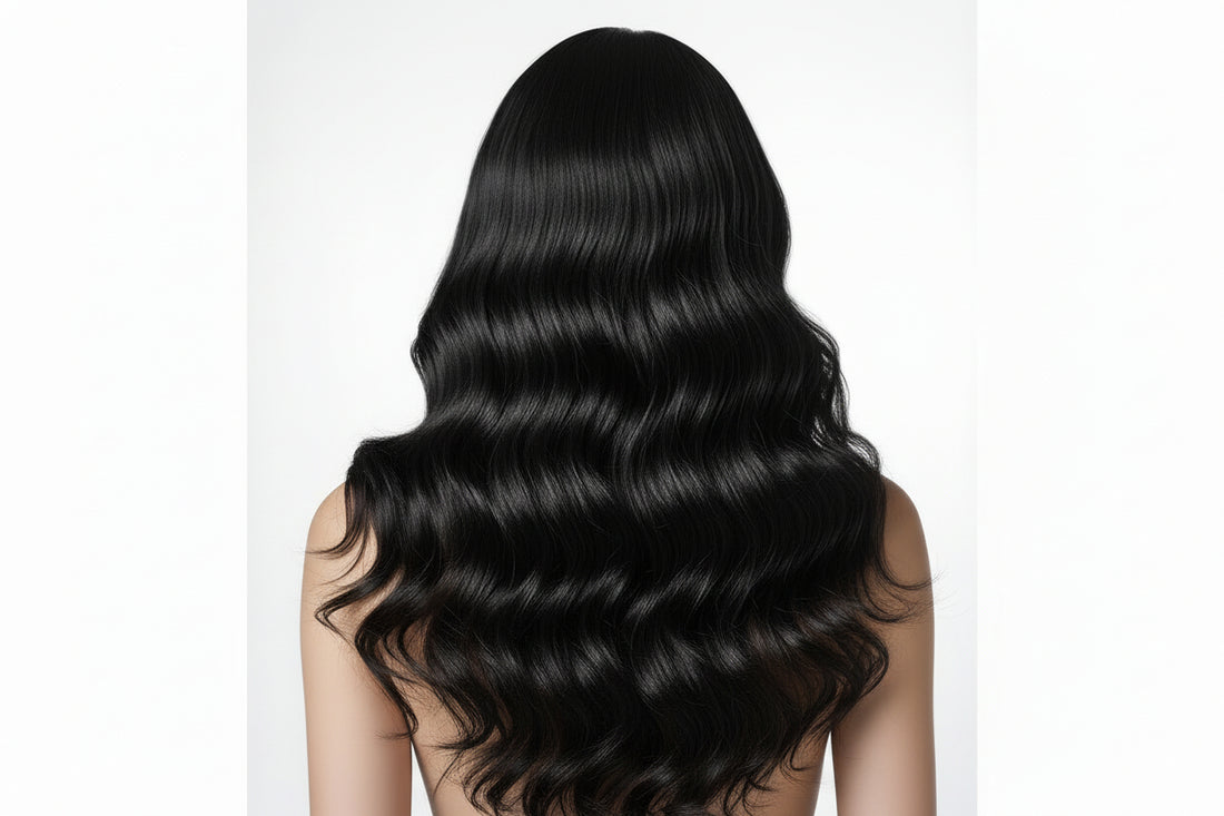 22 Inch Full Volume (Tape) Hair Extensions #1 Black