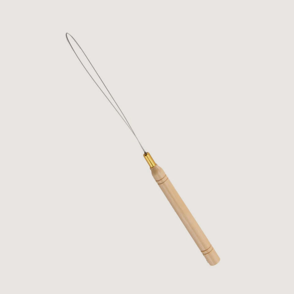 Pulling Hook and Loop - Use to apply I-Tip Extensions